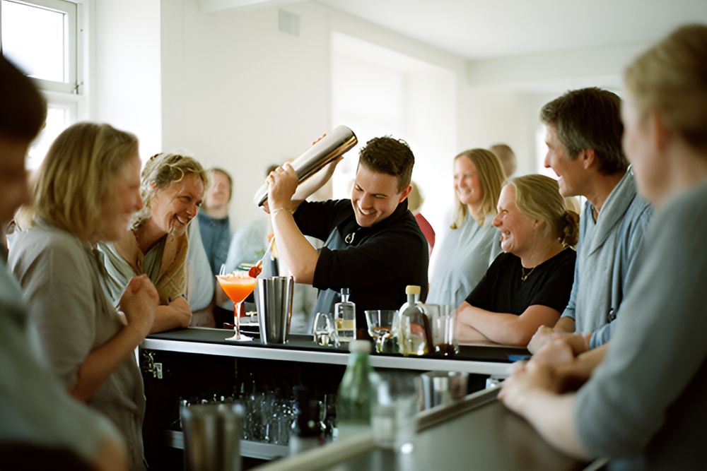 Bar, bartender og drikke